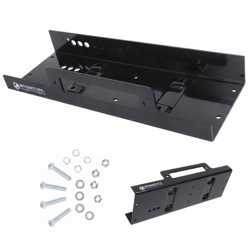 Universal Winch Mounting Plate, 15,000 lb Rated
